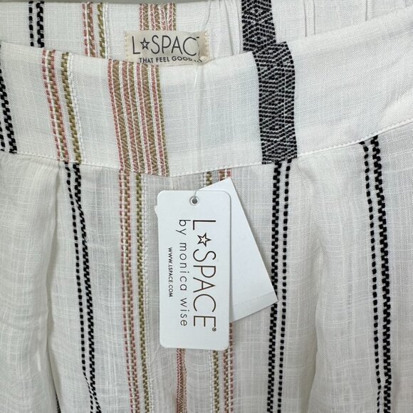 L Space Isla Pants El Camino Stripe Size Small - Picture 7 of 15